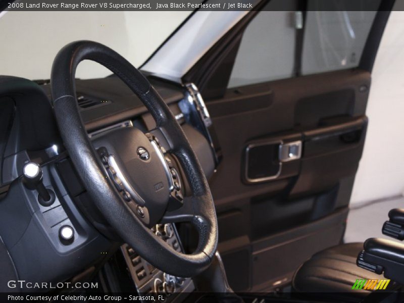 Java Black Pearlescent / Jet Black 2008 Land Rover Range Rover V8 Supercharged