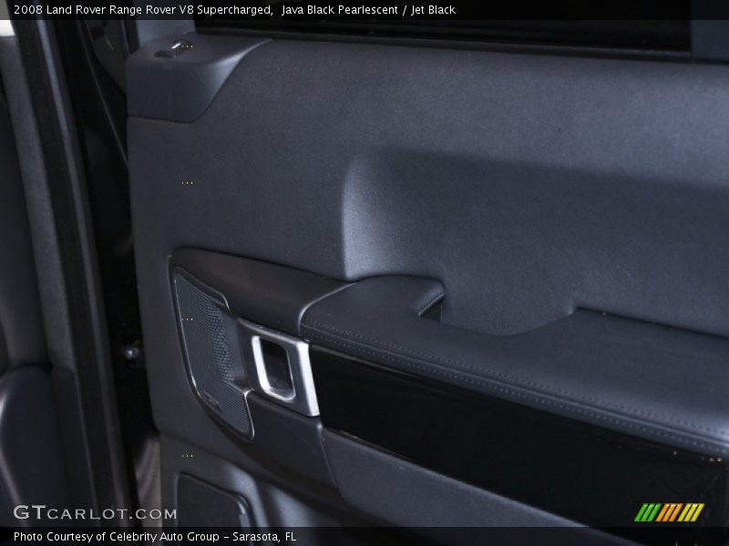 Java Black Pearlescent / Jet Black 2008 Land Rover Range Rover V8 Supercharged