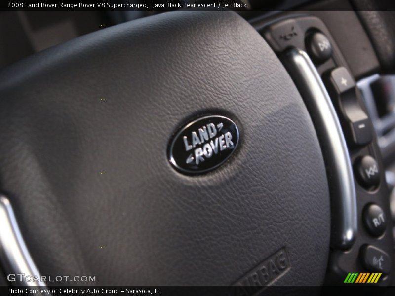 Java Black Pearlescent / Jet Black 2008 Land Rover Range Rover V8 Supercharged