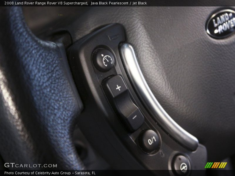 Controls of 2008 Range Rover V8 Supercharged