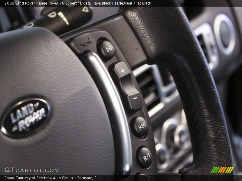 Controls of 2008 Range Rover V8 Supercharged