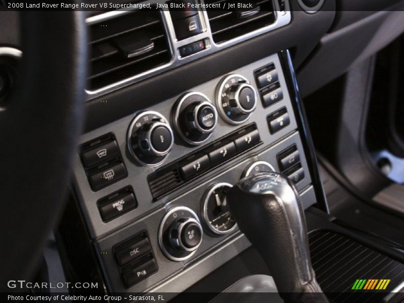 Controls of 2008 Range Rover V8 Supercharged
