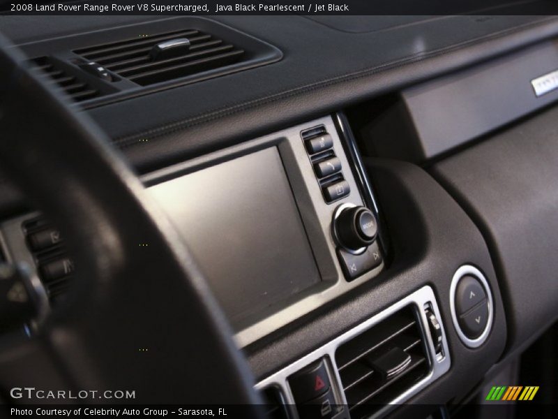 Java Black Pearlescent / Jet Black 2008 Land Rover Range Rover V8 Supercharged