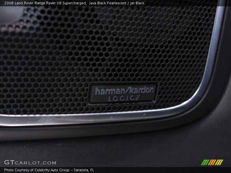 Java Black Pearlescent / Jet Black 2008 Land Rover Range Rover V8 Supercharged