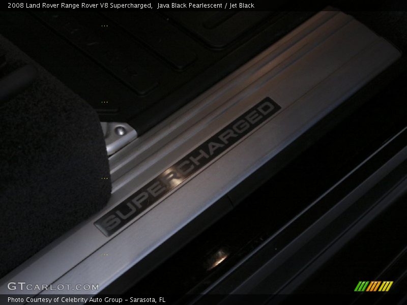 Java Black Pearlescent / Jet Black 2008 Land Rover Range Rover V8 Supercharged
