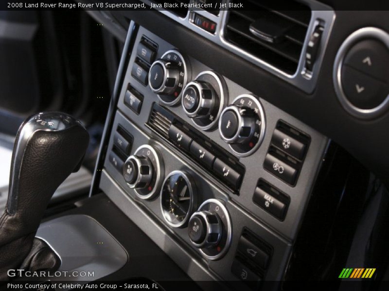 Controls of 2008 Range Rover V8 Supercharged