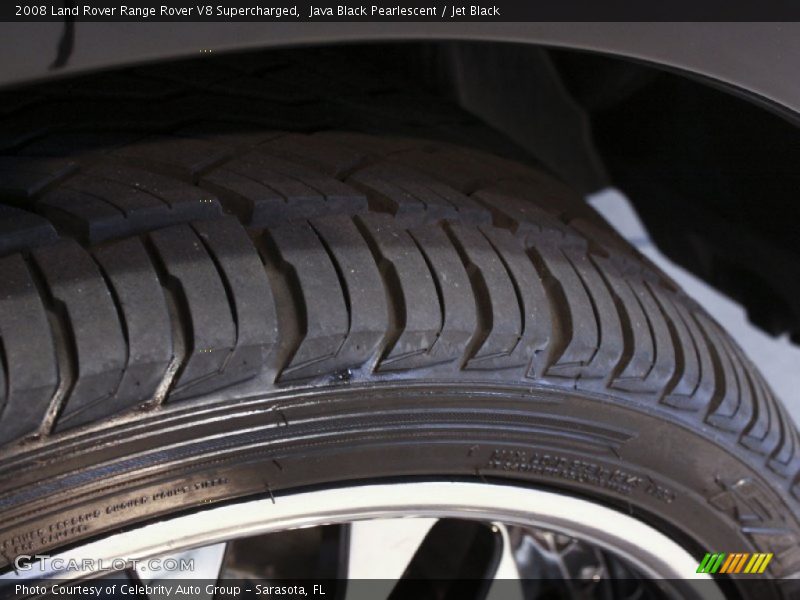 Java Black Pearlescent / Jet Black 2008 Land Rover Range Rover V8 Supercharged