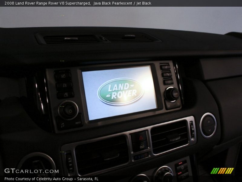 Java Black Pearlescent / Jet Black 2008 Land Rover Range Rover V8 Supercharged