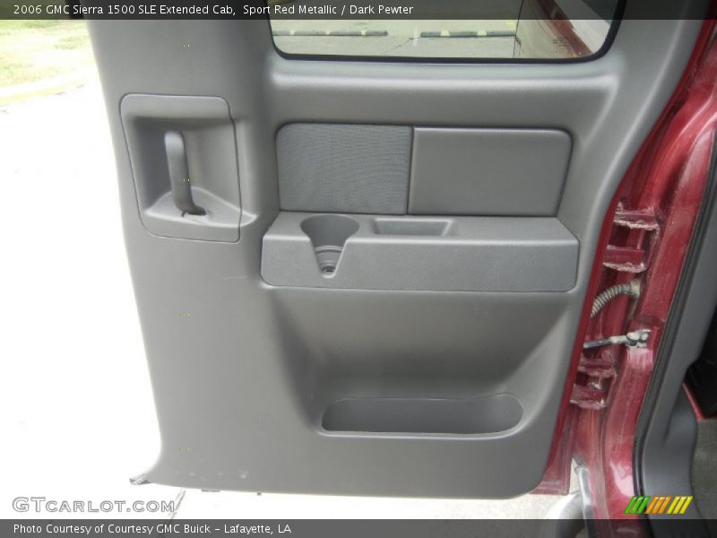 Sport Red Metallic / Dark Pewter 2006 GMC Sierra 1500 SLE Extended Cab