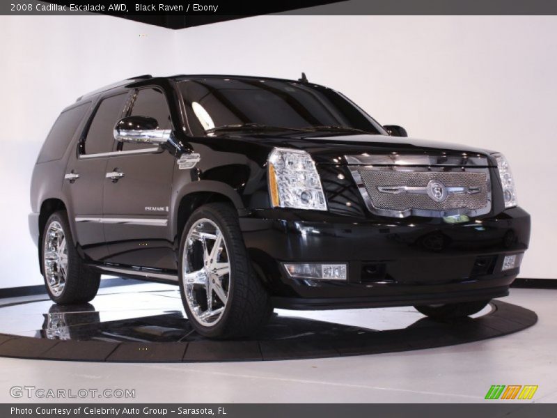 Black Raven / Ebony 2008 Cadillac Escalade AWD