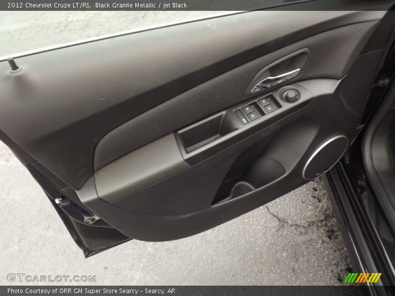Black Granite Metallic / Jet Black 2012 Chevrolet Cruze LT/RS