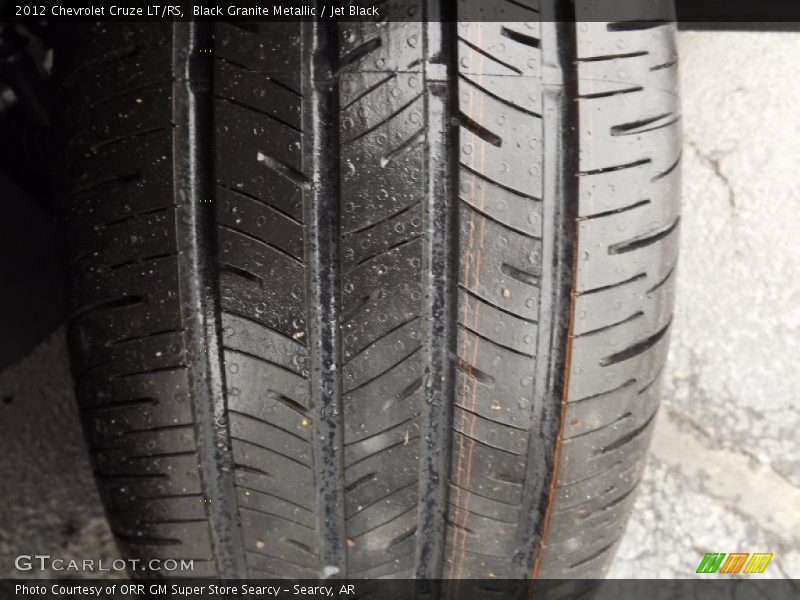 Black Granite Metallic / Jet Black 2012 Chevrolet Cruze LT/RS