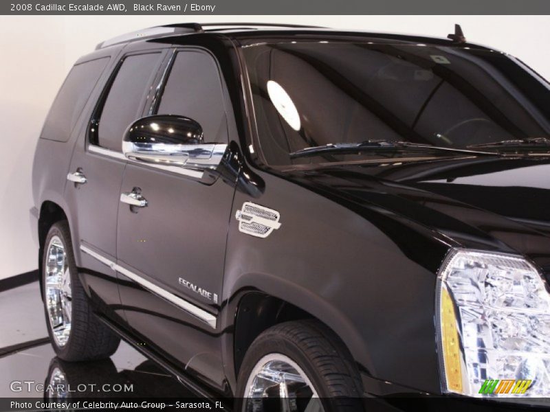 Black Raven / Ebony 2008 Cadillac Escalade AWD