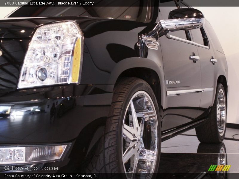 Black Raven / Ebony 2008 Cadillac Escalade AWD
