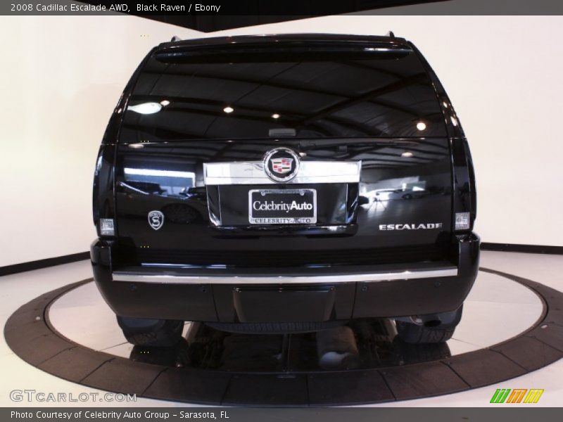 Black Raven / Ebony 2008 Cadillac Escalade AWD