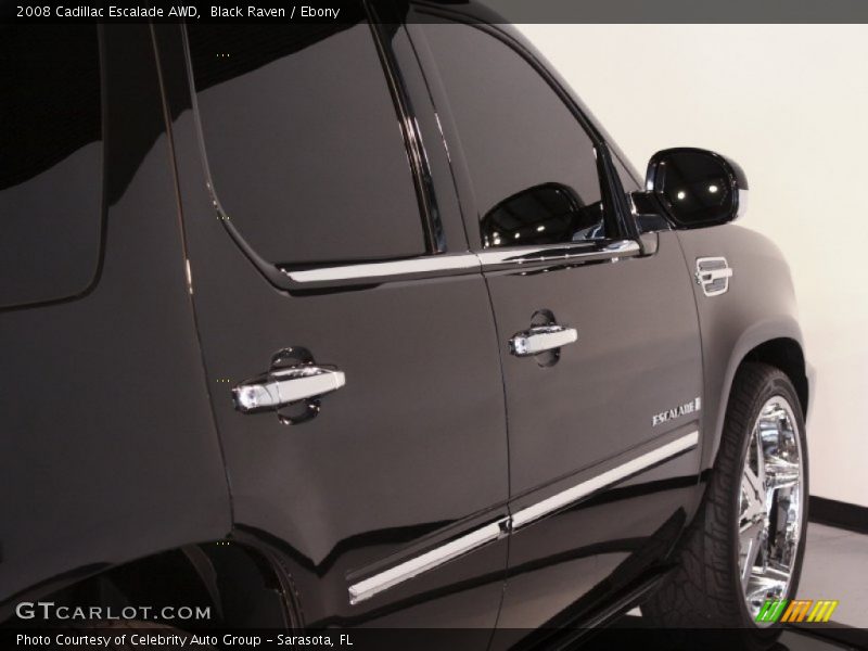 Black Raven / Ebony 2008 Cadillac Escalade AWD