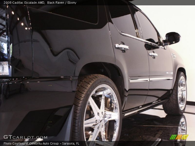 Black Raven / Ebony 2008 Cadillac Escalade AWD