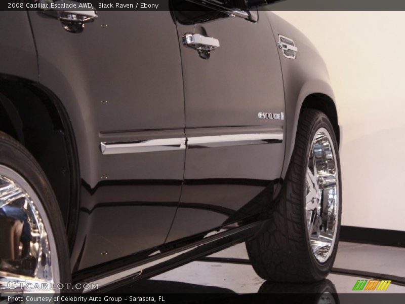 Black Raven / Ebony 2008 Cadillac Escalade AWD