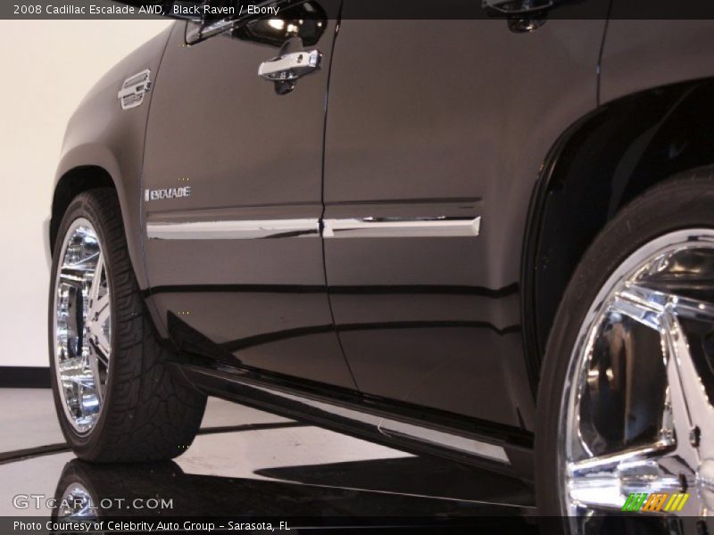 Black Raven / Ebony 2008 Cadillac Escalade AWD