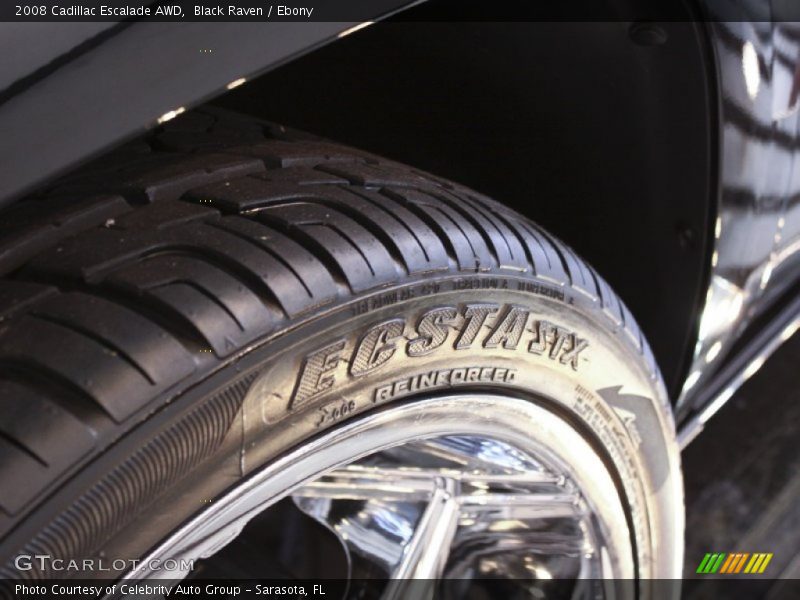 Black Raven / Ebony 2008 Cadillac Escalade AWD