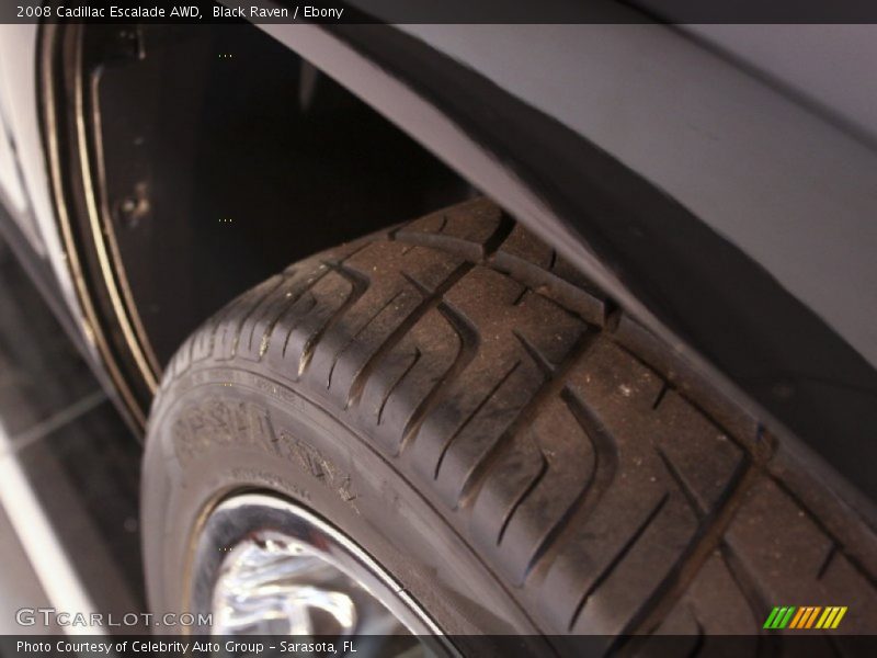 Black Raven / Ebony 2008 Cadillac Escalade AWD