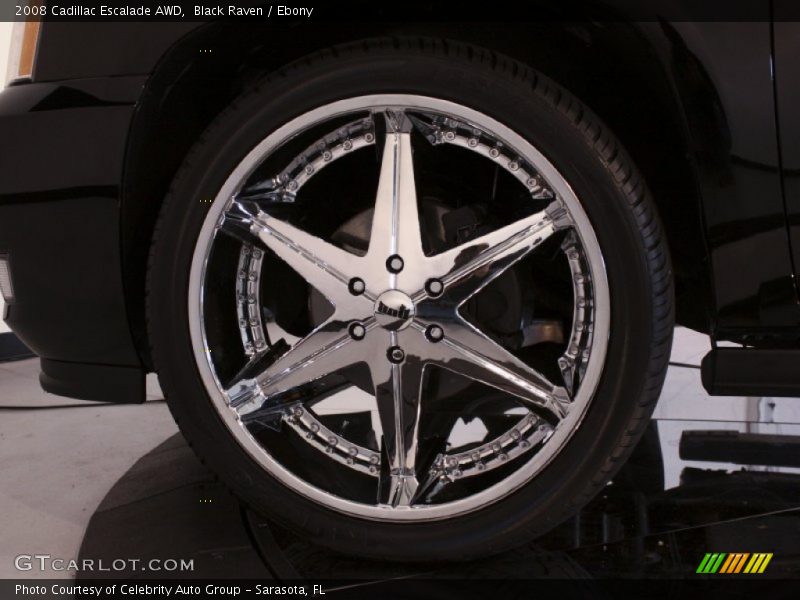 Black Raven / Ebony 2008 Cadillac Escalade AWD