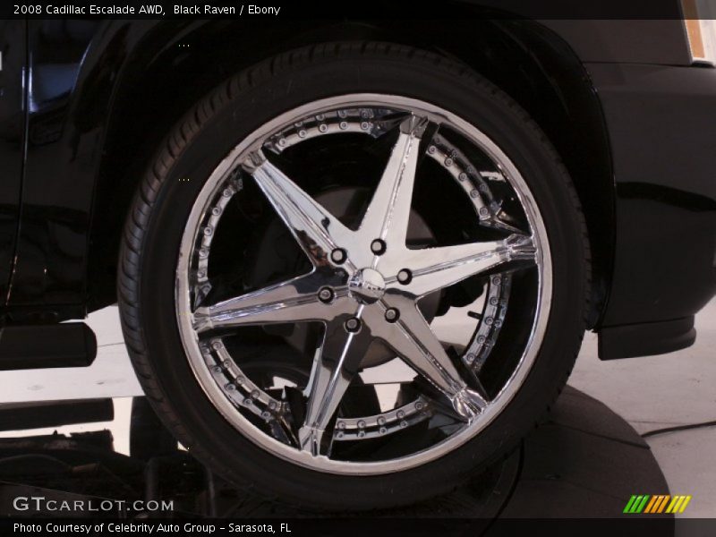 Black Raven / Ebony 2008 Cadillac Escalade AWD
