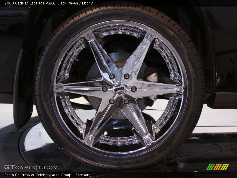 Black Raven / Ebony 2008 Cadillac Escalade AWD