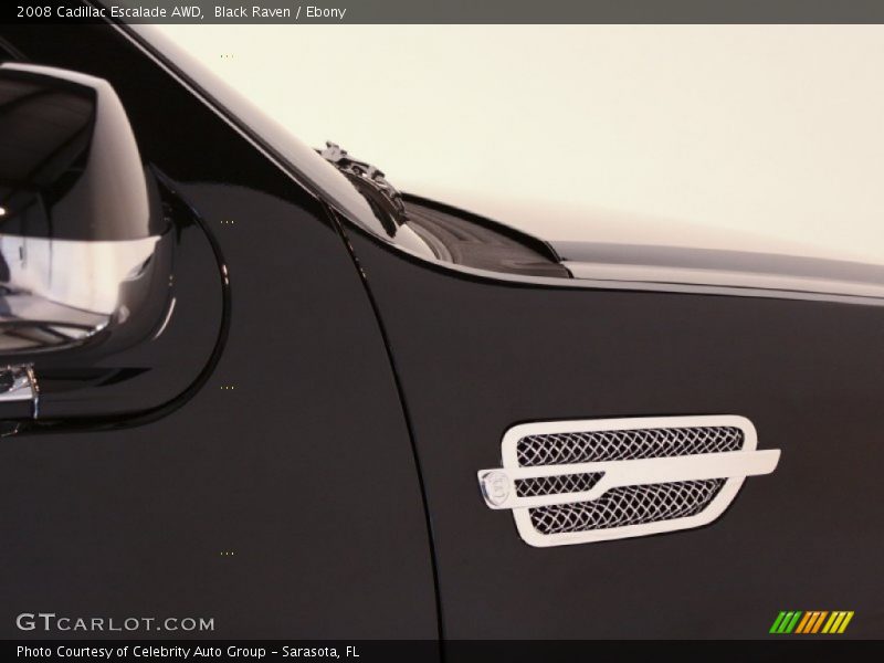 Black Raven / Ebony 2008 Cadillac Escalade AWD