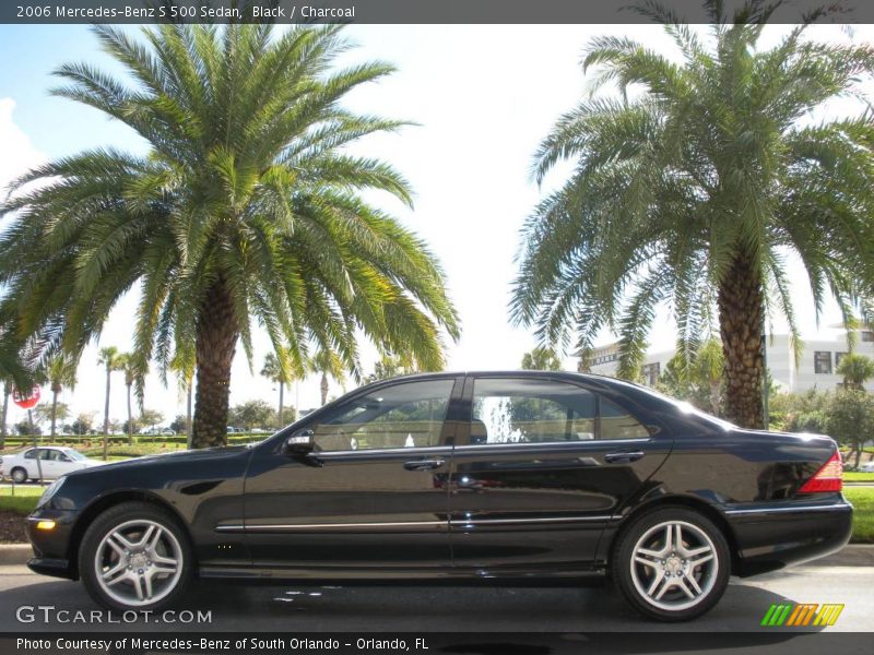 Black / Charcoal 2006 Mercedes-Benz S 500 Sedan