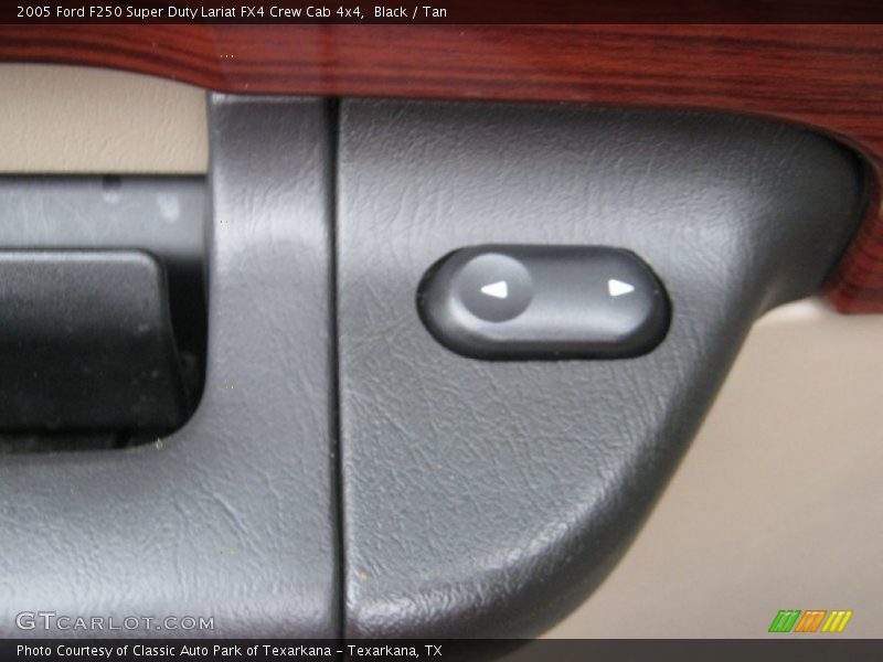 Black / Tan 2005 Ford F250 Super Duty Lariat FX4 Crew Cab 4x4