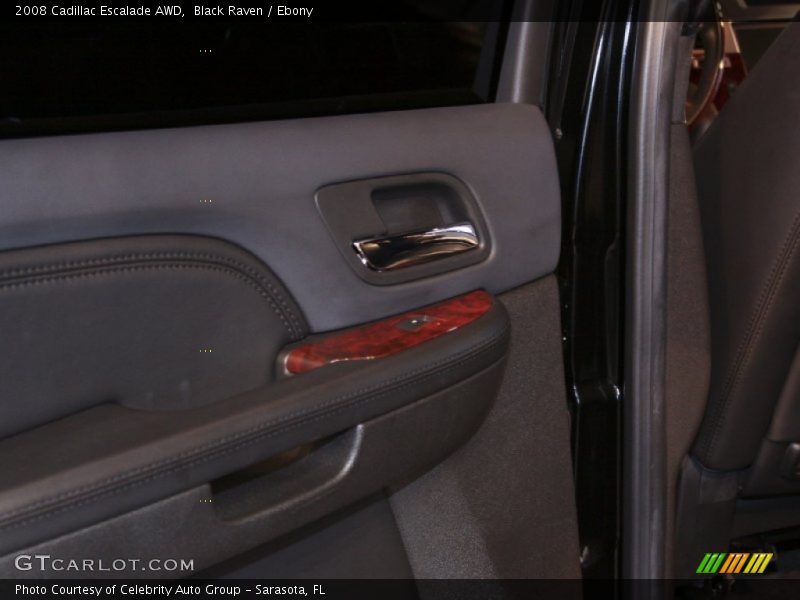 Black Raven / Ebony 2008 Cadillac Escalade AWD