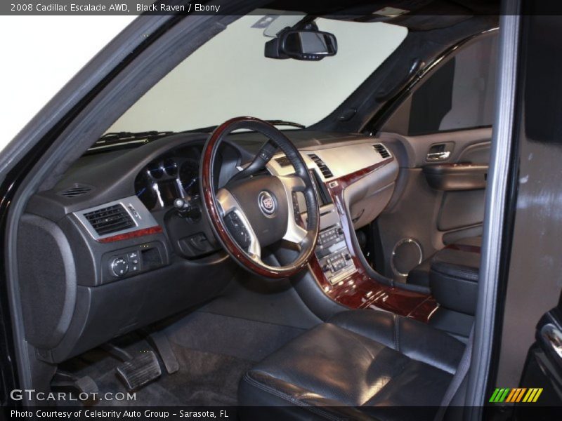 Black Raven / Ebony 2008 Cadillac Escalade AWD