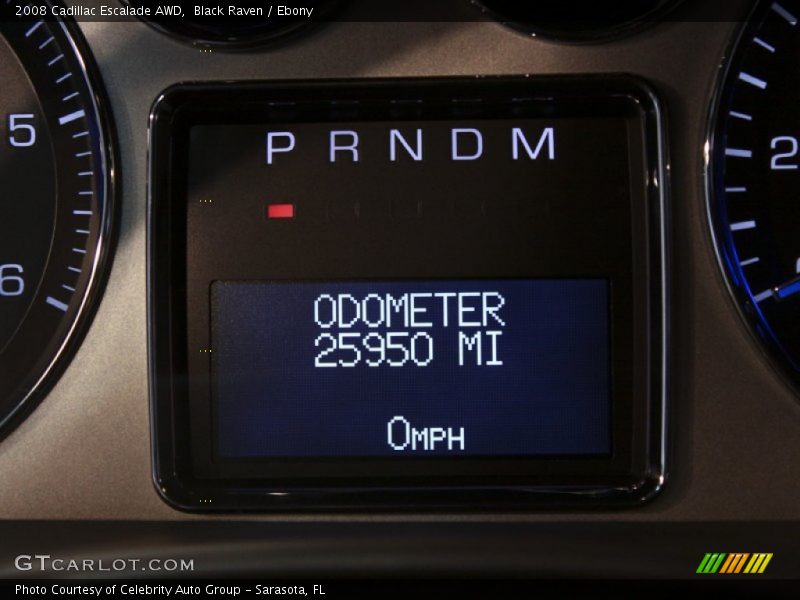 Black Raven / Ebony 2008 Cadillac Escalade AWD