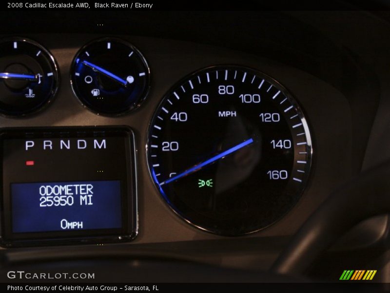 Black Raven / Ebony 2008 Cadillac Escalade AWD