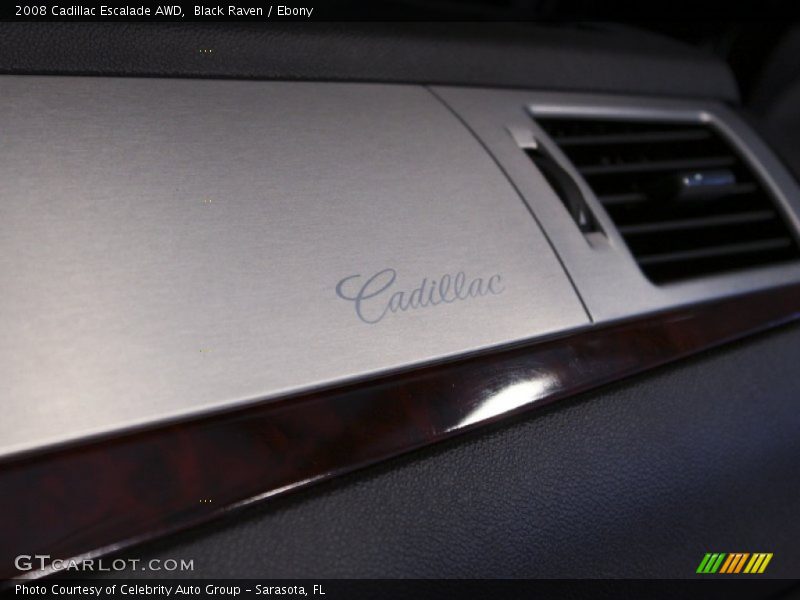 Black Raven / Ebony 2008 Cadillac Escalade AWD