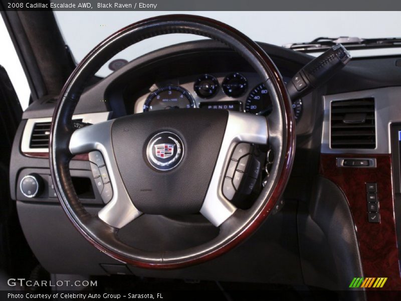 Black Raven / Ebony 2008 Cadillac Escalade AWD