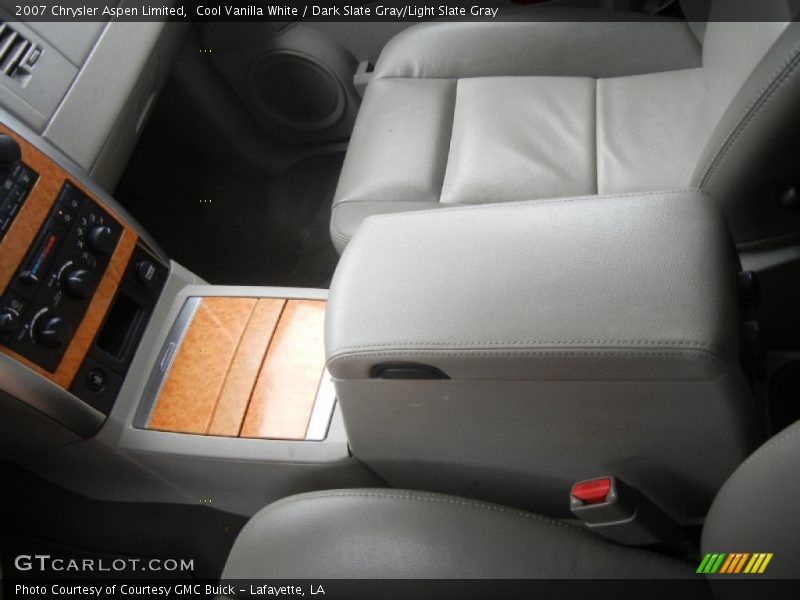 Cool Vanilla White / Dark Slate Gray/Light Slate Gray 2007 Chrysler Aspen Limited