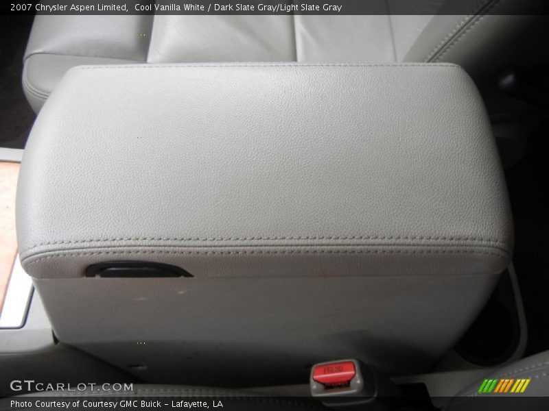 Cool Vanilla White / Dark Slate Gray/Light Slate Gray 2007 Chrysler Aspen Limited
