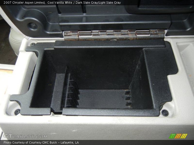 Cool Vanilla White / Dark Slate Gray/Light Slate Gray 2007 Chrysler Aspen Limited