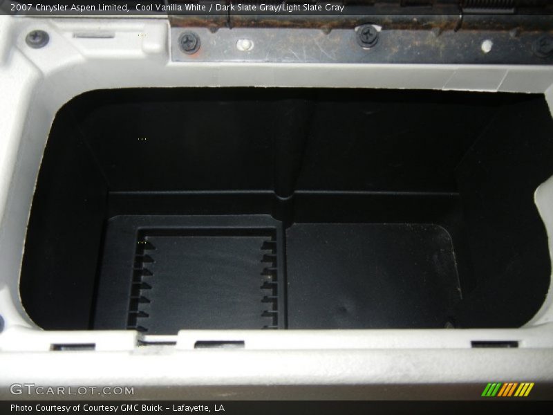 Cool Vanilla White / Dark Slate Gray/Light Slate Gray 2007 Chrysler Aspen Limited