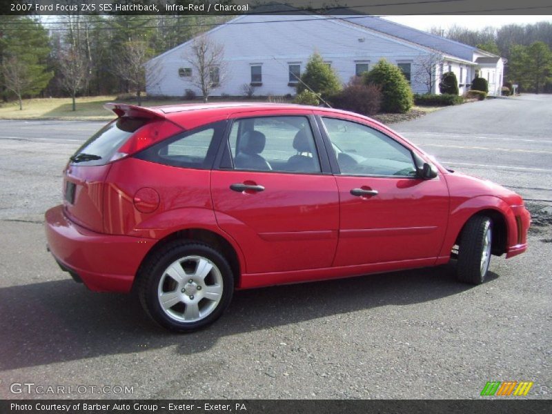 Infra-Red / Charcoal 2007 Ford Focus ZX5 SES Hatchback