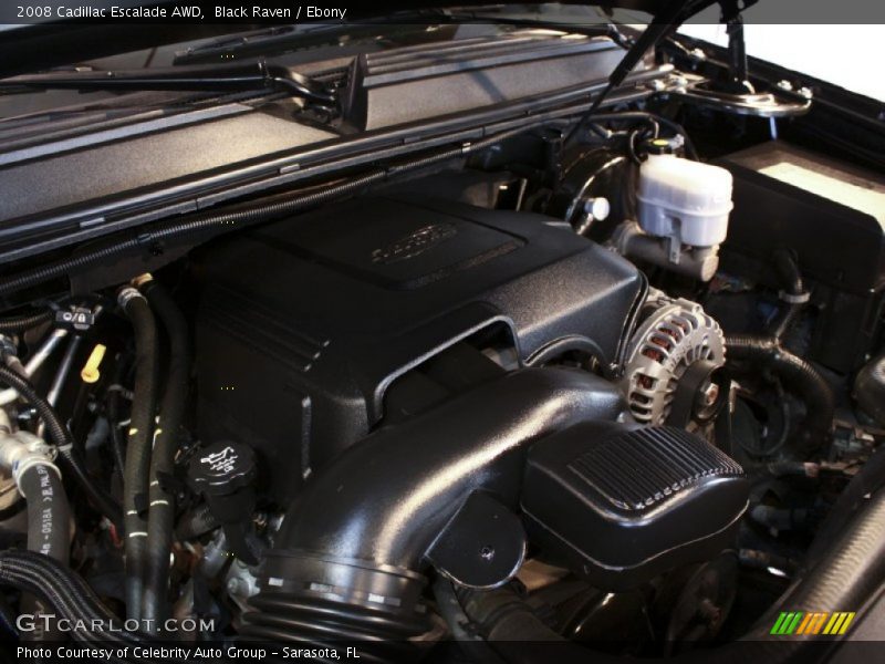 Black Raven / Ebony 2008 Cadillac Escalade AWD