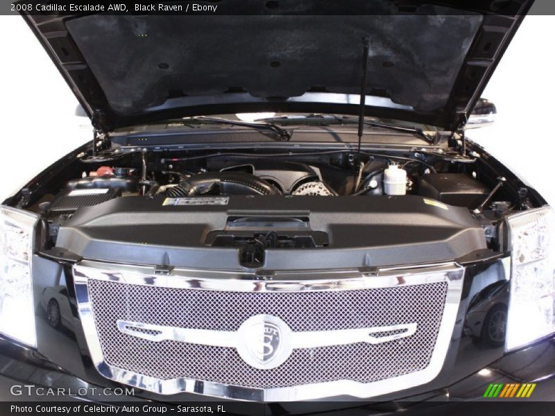 Black Raven / Ebony 2008 Cadillac Escalade AWD