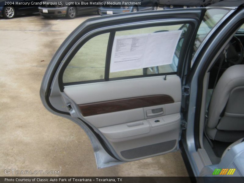 Light Ice Blue Metallic / Medium Parchment 2004 Mercury Grand Marquis LS