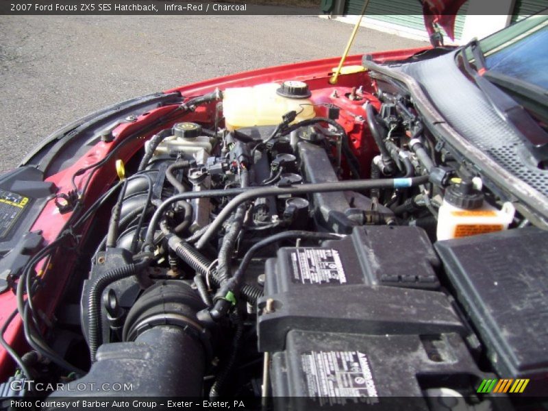 Infra-Red / Charcoal 2007 Ford Focus ZX5 SES Hatchback