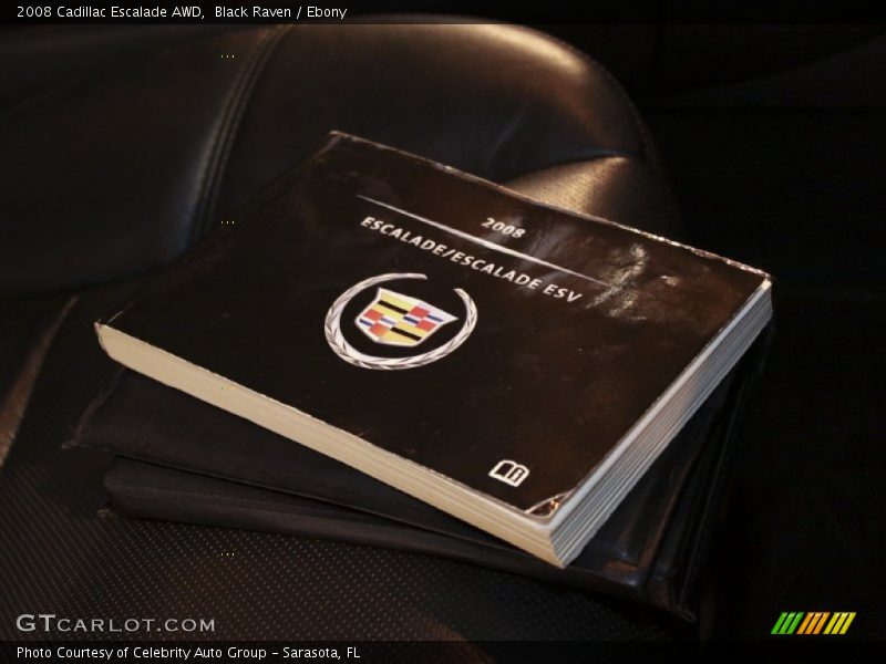 Black Raven / Ebony 2008 Cadillac Escalade AWD