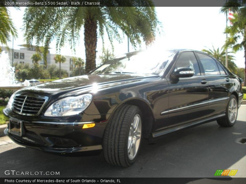 Black / Charcoal 2006 Mercedes-Benz S 500 Sedan