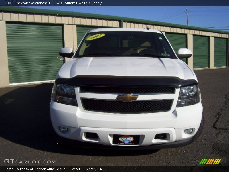 Summit White / Ebony 2007 Chevrolet Avalanche LT 4WD