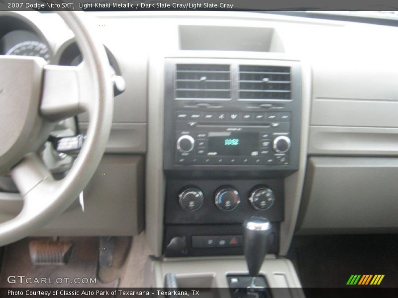 Light Khaki Metallic / Dark Slate Gray/Light Slate Gray 2007 Dodge Nitro SXT